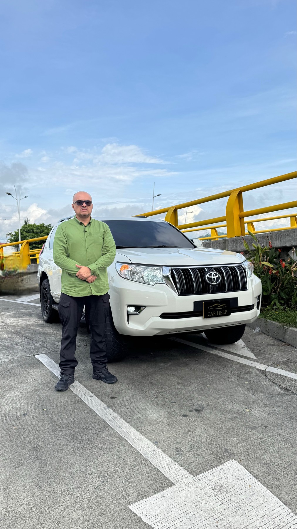 Vehículo de seguridad Car Help en carretera